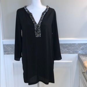 Black bathing suit cover up. Never worn